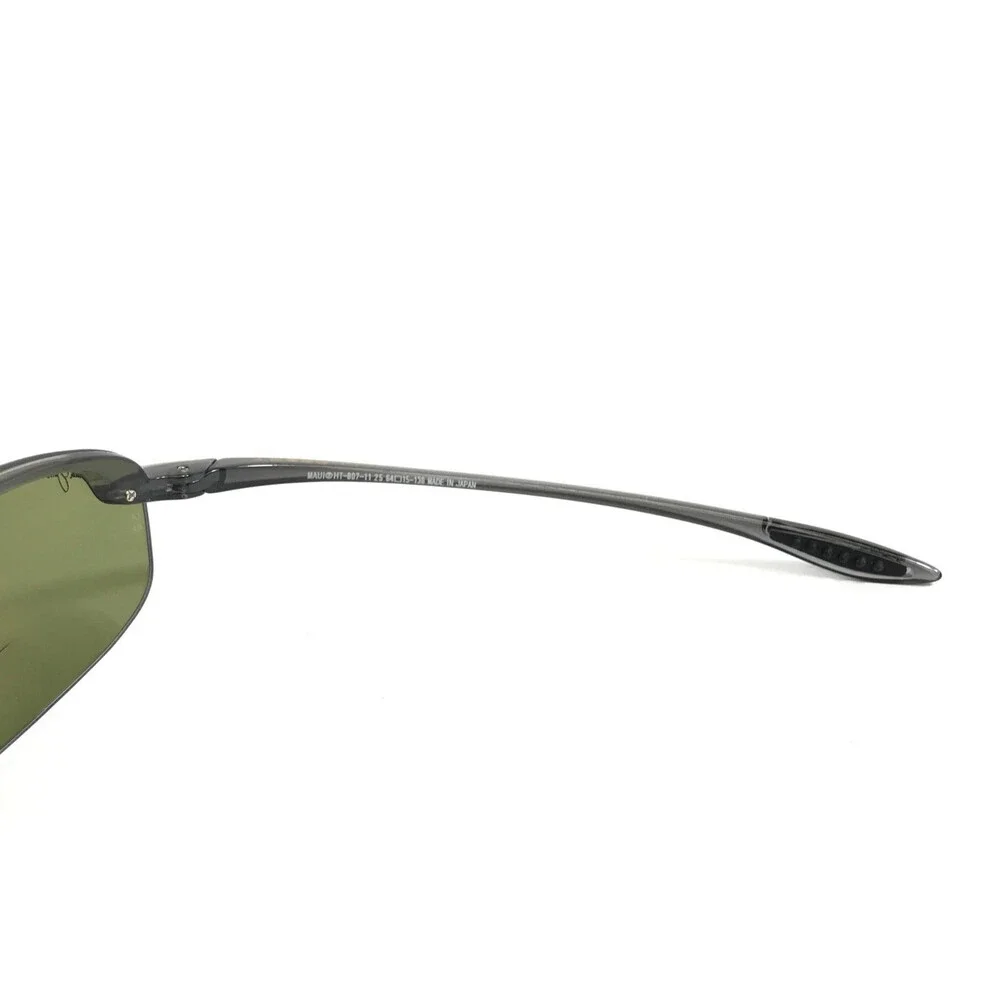 Maui Jim Reading Sunglasses +2.50 HT-807-11 25 Ho'okipa w Green Polarized Lenses